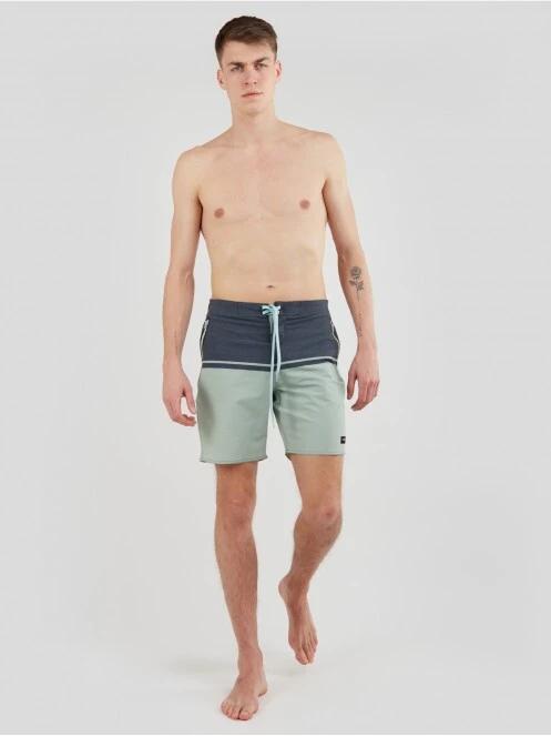 Fundango Morris Boardshort férfi beach short zöld színben 4