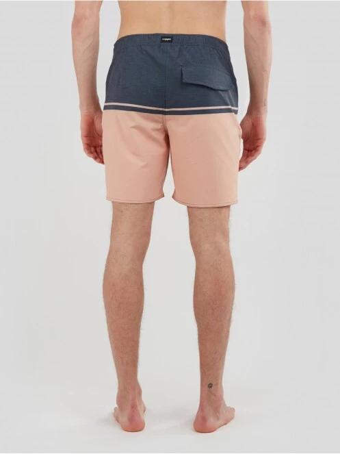 Fundango Morris Boardshort férfi beach short rózsaszín színben 3