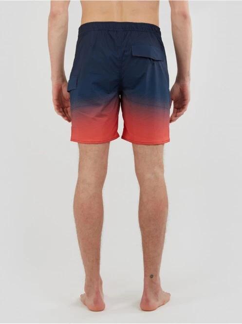 Fundango Salimu Boardshort férfi beach short kék színben 3