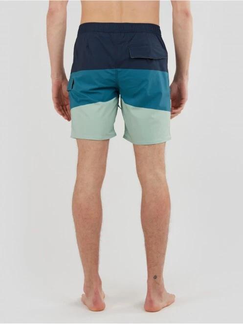 Fundango Salimu Boardshort férfi beach short sötétkék színben 3