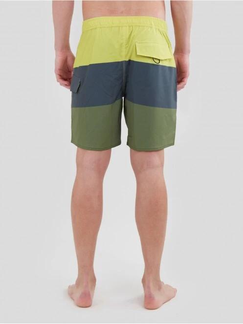 Fundango Salimu Boardshort férfi beach short zöld színben 3