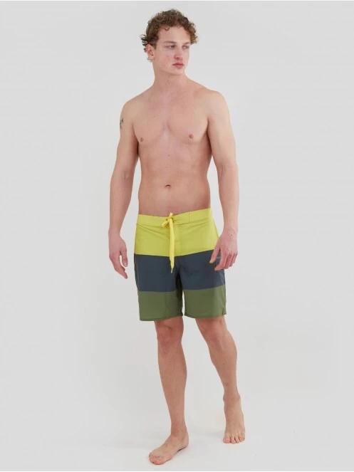 Fundango Salimu Boardshort férfi beach short zöld színben 4