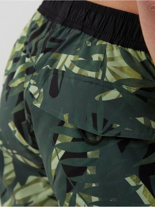 Fundango Salimu Boardshort férfi beach short zöld színben 7