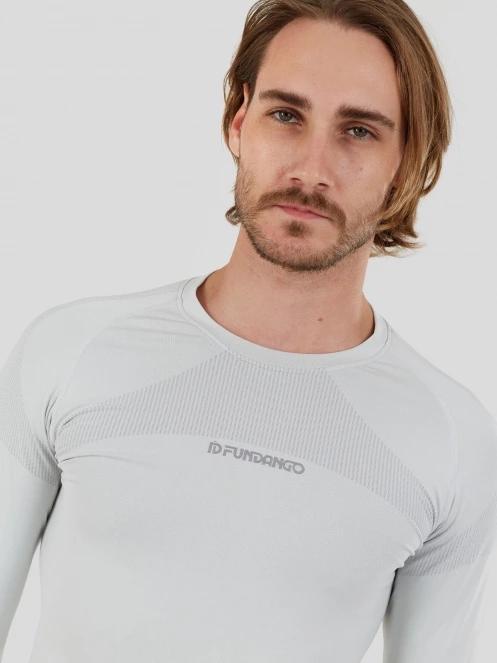 Fundango Seamless Baselayer Set férfi aláöltöző szett homok színben 7