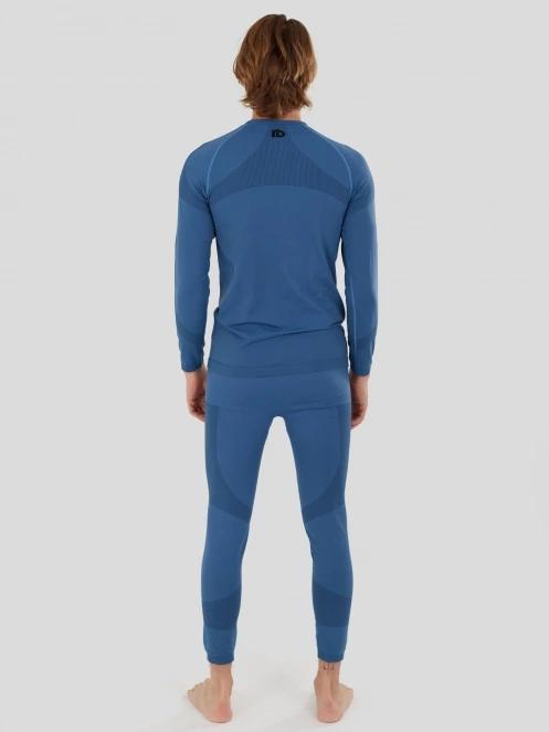 Fundango Seamless Baselayer Set férfi aláöltöző szett kék színben 3