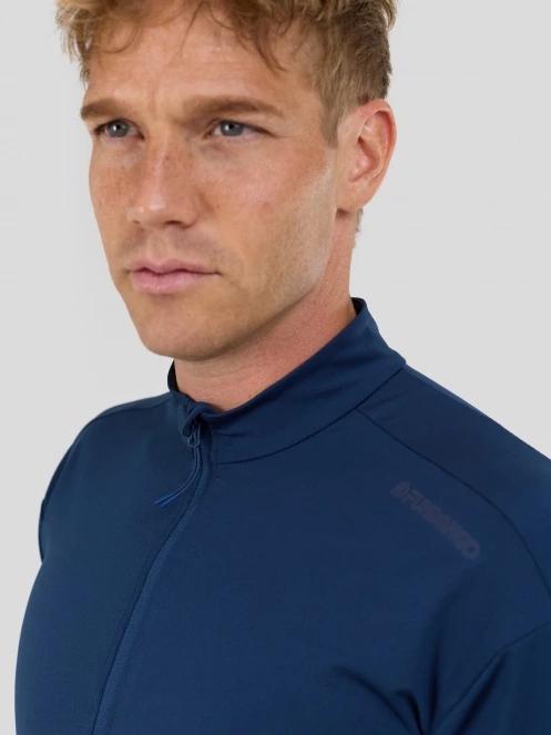 Fundango Novak Baselayer Top férfi aláöltöző felső sötétkék színben 6