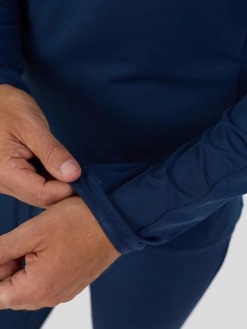 Fundango Novak Baselayer Top férfi aláöltöző felső sötétkék színben 7