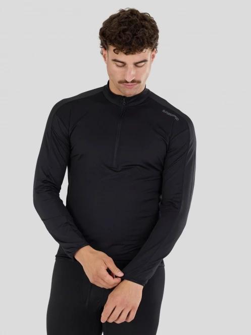 Fundango Novak Baselayer Top férfi aláöltöző felső fekete színben 6