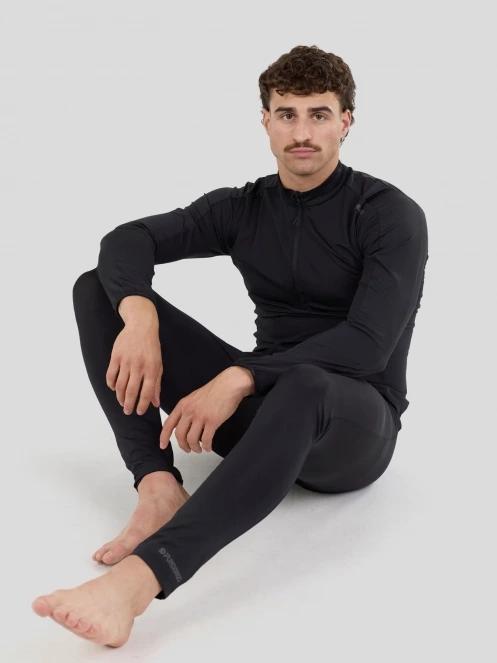 Fundango Nero Baselayer Pants férfi aláöltöző nadrág fekete színben 5