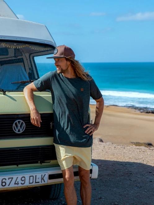 Fundango Bono Boardshort férfi boardshort sárga színben 6