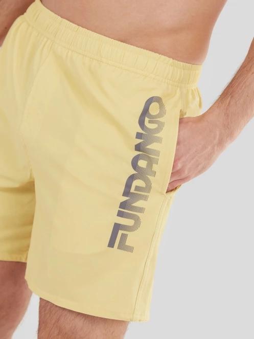 Fundango Bono Boardshort férfi boardshort sárga színben 5