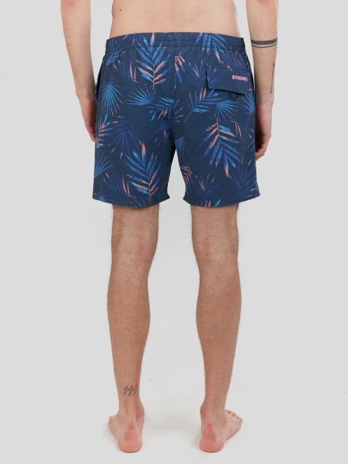 Fundango Bono Print Boardshorts férfi boardshort kék színben 3