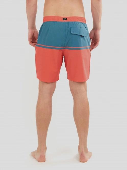 Fundango Morris Boardshort férfi boardshort piros színben 3