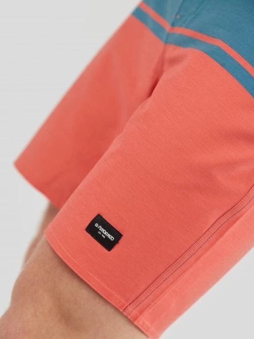 Fundango Morris Boardshort férfi boardshort piros színben 5