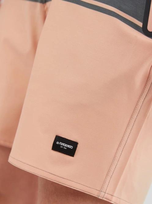 Fundango Morris Boardshort férfi boardshort rózsaszín színben 5