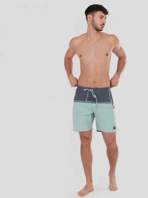 Fundango Morris Boardshorts férfi boardshort szürke színben 4