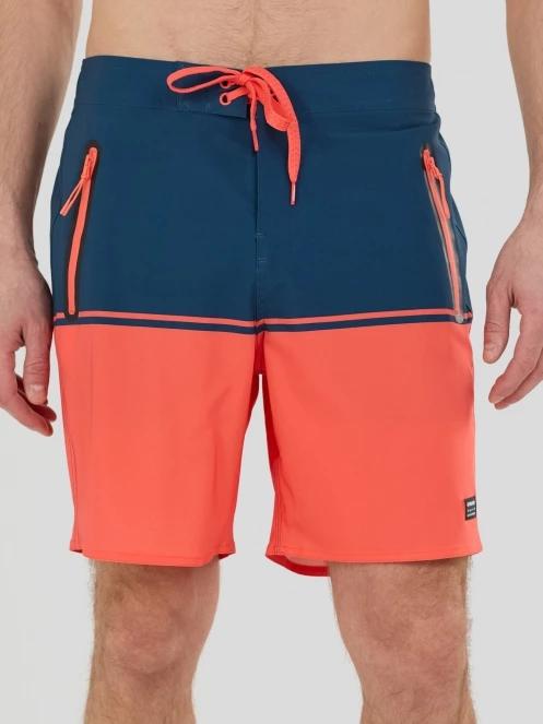 Fundango Morris Boardshorts férfi boardshort sötétkék színben 2