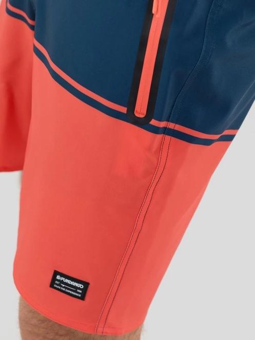 Fundango Morris Boardshorts férfi boardshort sötétkék színben 8