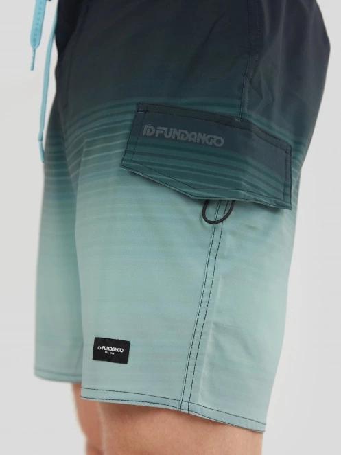 Fundango Salimu Boardshort férfi boardshort zöld színben 5