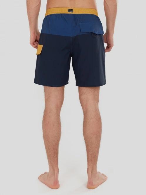 Fundango Salimu Boardshorts férfi boardshort sötétkék színben 3