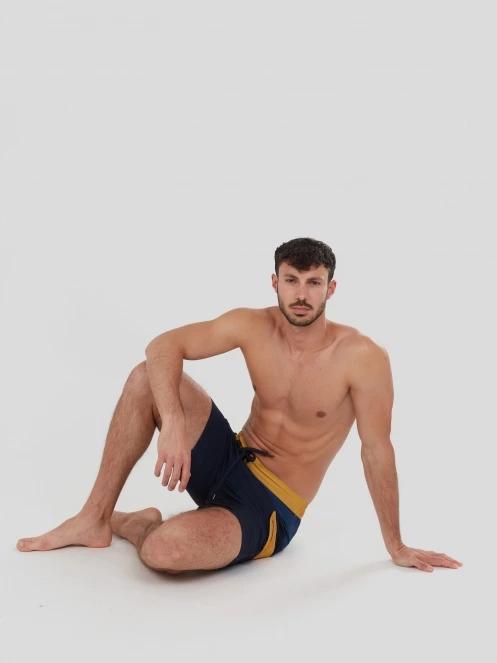 Fundango Salimu Boardshorts férfi boardshort sötétkék színben 5