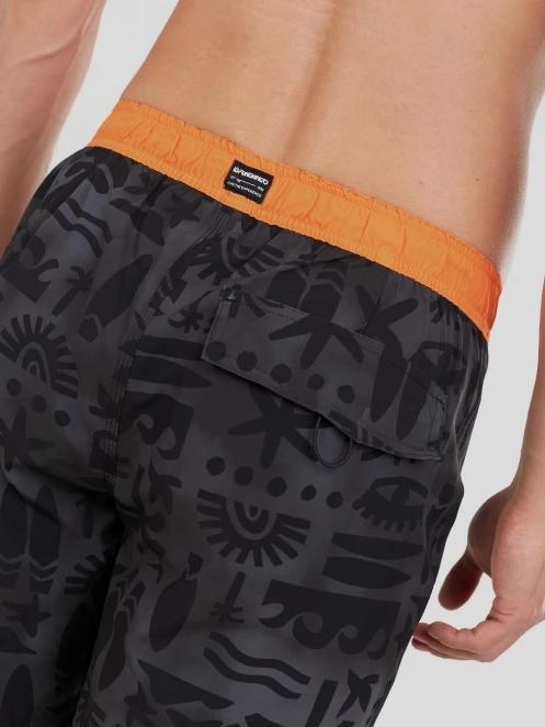 Fundango Salimu Boardshorts férfi boardshort fekete színben 4
