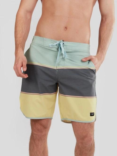 Fundango Neal Boardshort férfi boardshort sárga színben 2