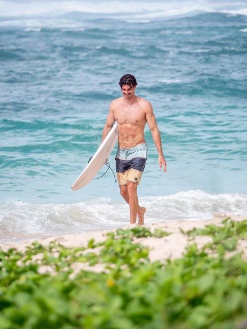 Fundango Neal Boardshort férfi boardshort sárga színben 8