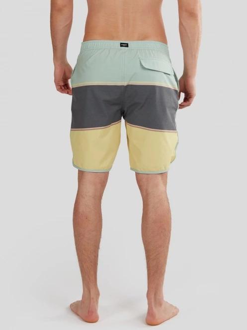 Fundango Neal Boardshort férfi boardshort sárga színben 3