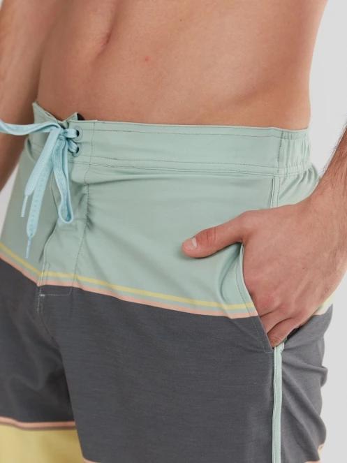 Fundango Neal Boardshort férfi boardshort sárga színben 5