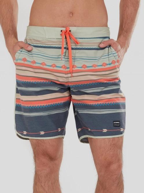 Fundango Neal Boardshorts férfi boardshort sötétkék színben 2