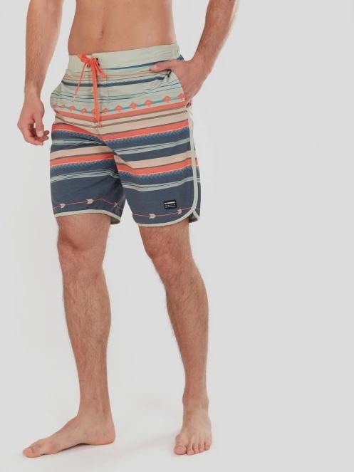 Fundango Neal Boardshorts férfi boardshort sötétkék színben 5