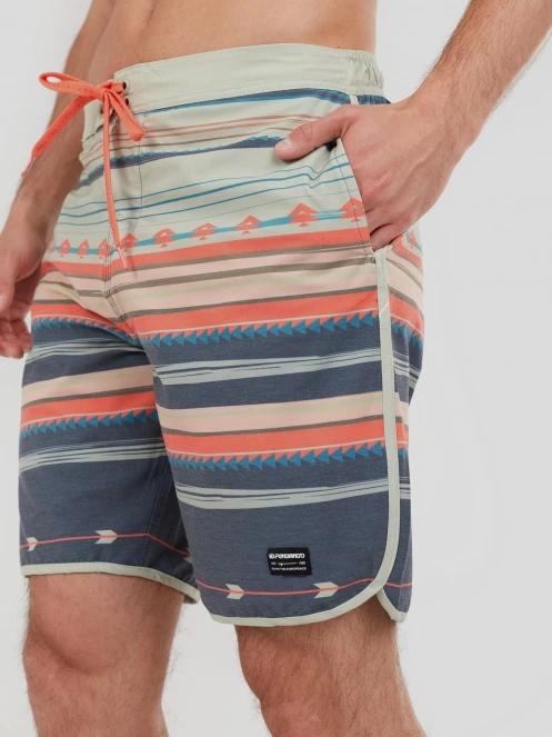 Fundango Neal Boardshorts férfi boardshort sötétkék színben 6