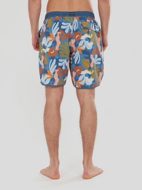Fundango Neal Boardshorts férfi boardshort sötétkék színben 3