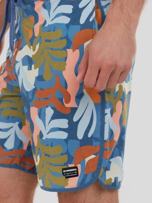 Fundango Neal Boardshorts férfi boardshort sötétkék színben 5