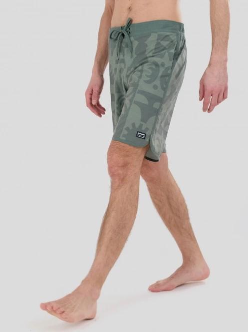 Fundango Neal Boardshorts férfi boardshort zöld színben 5