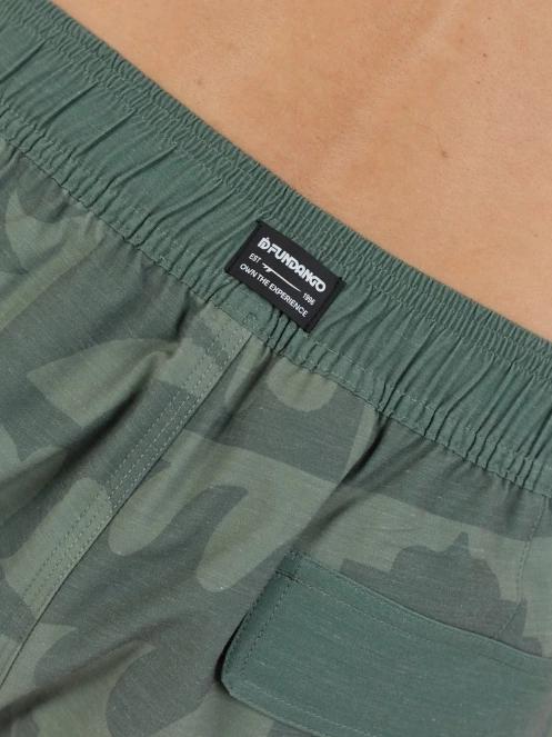 Fundango Neal Boardshorts férfi boardshort zöld színben 8