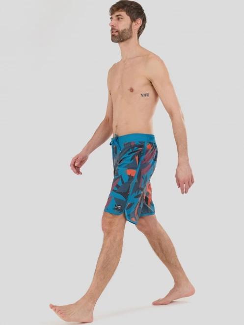Fundango Neal Boardshorts férfi boardshort zöld színben 4
