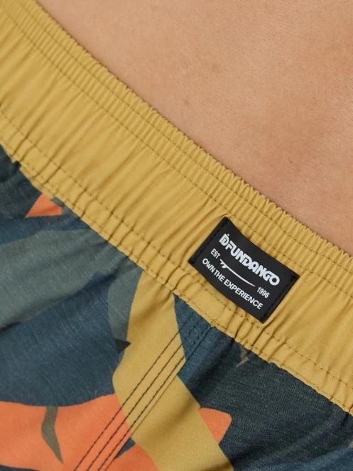 Fundango Neal Boardshorts férfi boardshort sárga színben 8
