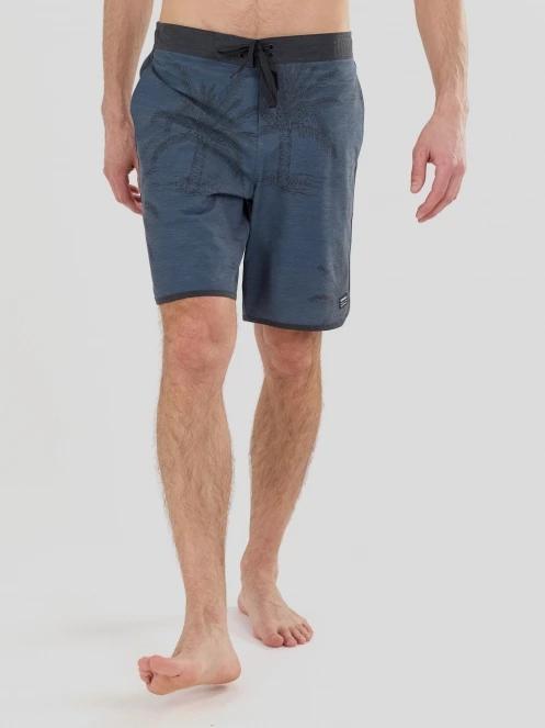 Fundango Neal Boardshorts férfi boardshort szürke színben 5