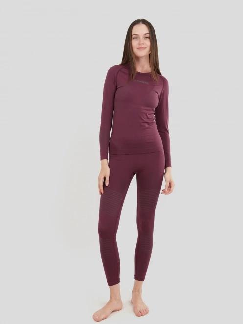 Fundango Seamless Baselayer Set női aláöltöző szett lila színben 2
