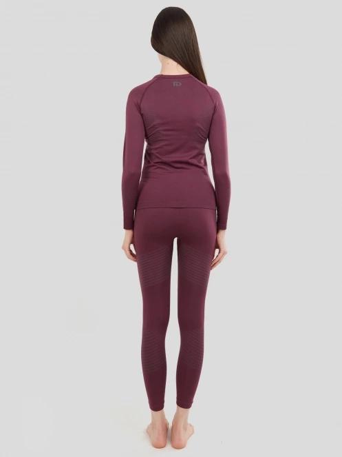 Fundango Seamless Baselayer Set női aláöltöző szett lila színben 3