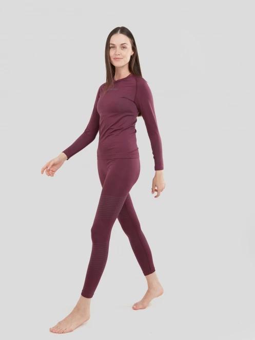 Fundango Seamless Baselayer Set női aláöltöző szett lila színben 5
