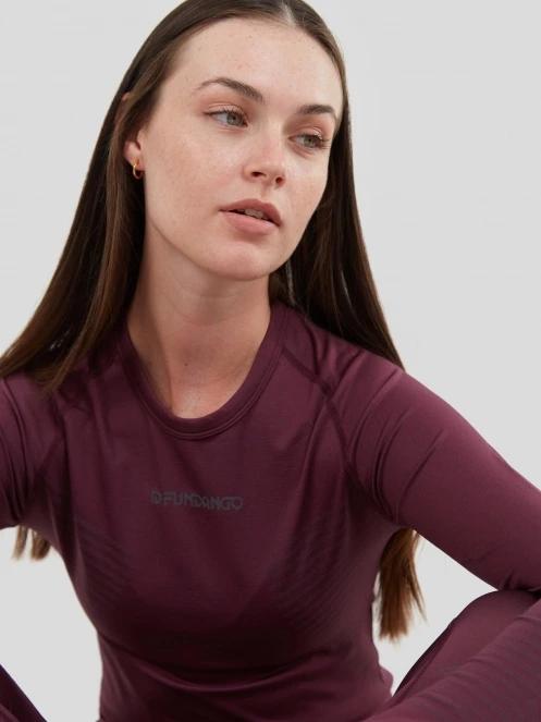 Fundango Seamless Baselayer Set női aláöltöző szett lila színben 7