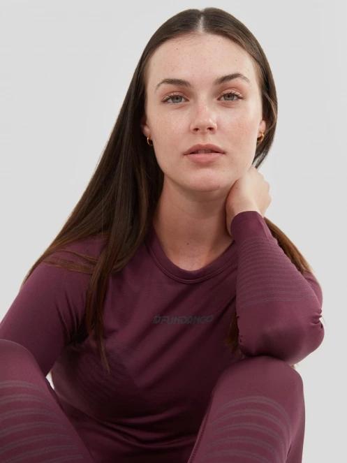 Fundango Seamless Baselayer Set női aláöltöző szett lila színben 8