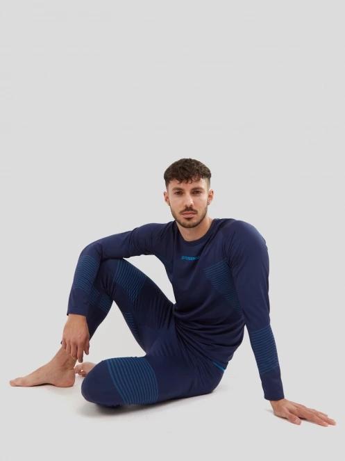 Fundango Seamless Baselayer Set férfi aláöltöző szett sötétkék színben 6