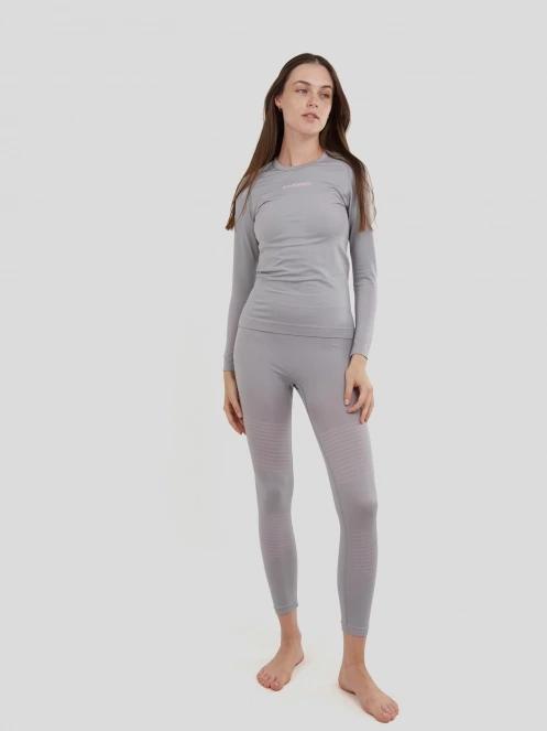 Fundango Seamless Baselayer Set női aláöltöző szett szürke színben 4