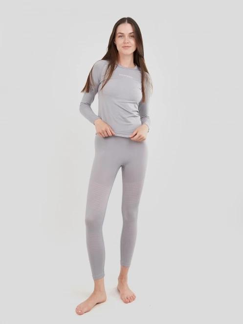 Fundango Seamless Baselayer Set női aláöltöző szett szürke színben 5