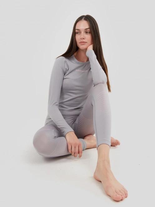 Fundango Seamless Baselayer Set női aláöltöző szett szürke színben 7