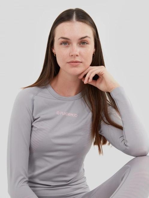 Fundango Seamless Baselayer Set női aláöltöző szett szürke színben 8